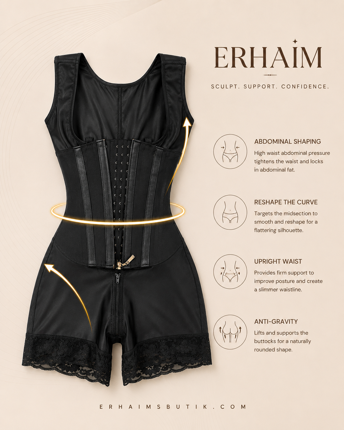 Erhaim SculptCurve Bodysuit