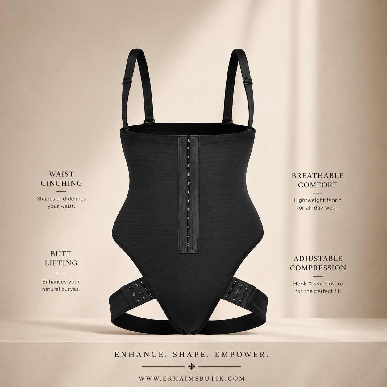Erhaim SculptLift Waist Bodysuit
