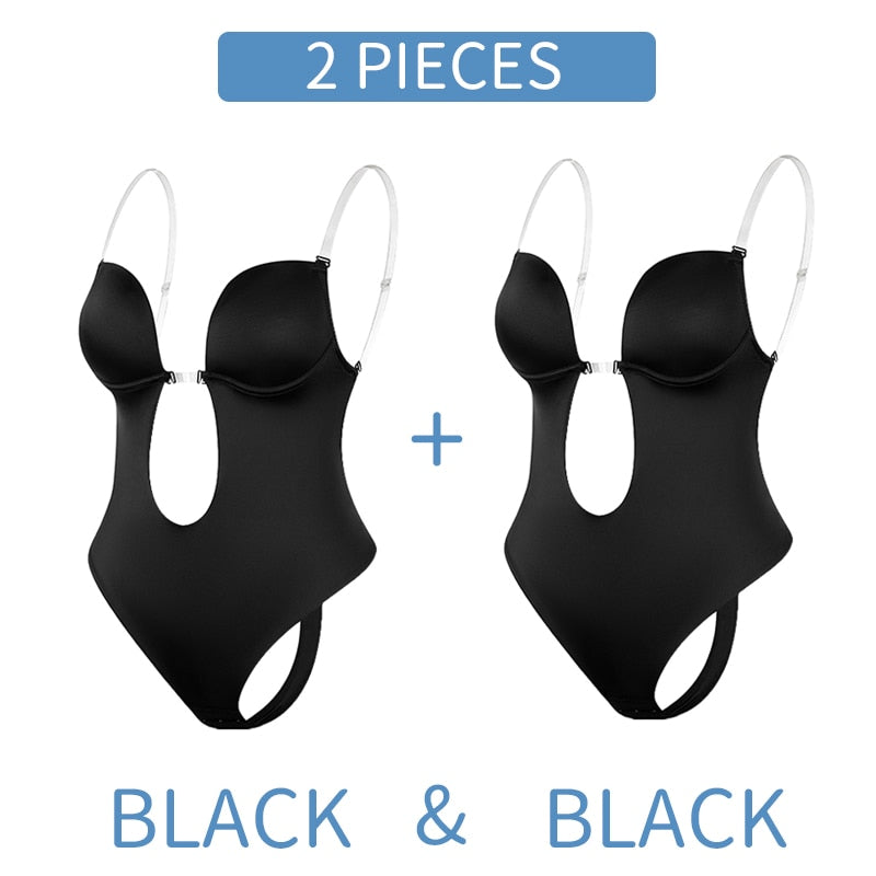 Erhaim Sculpt Deep-V Bodysuit