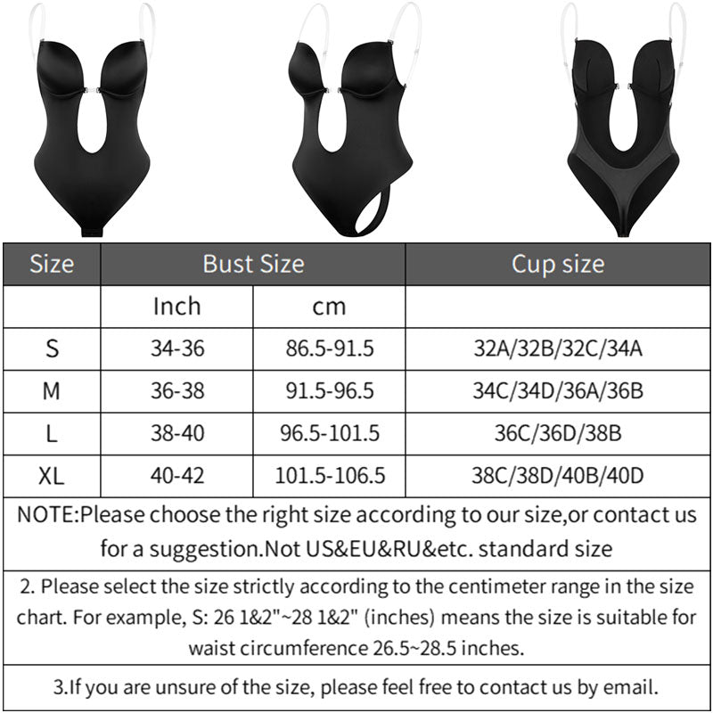 Erhaim Sculpt Deep-V Bodysuit