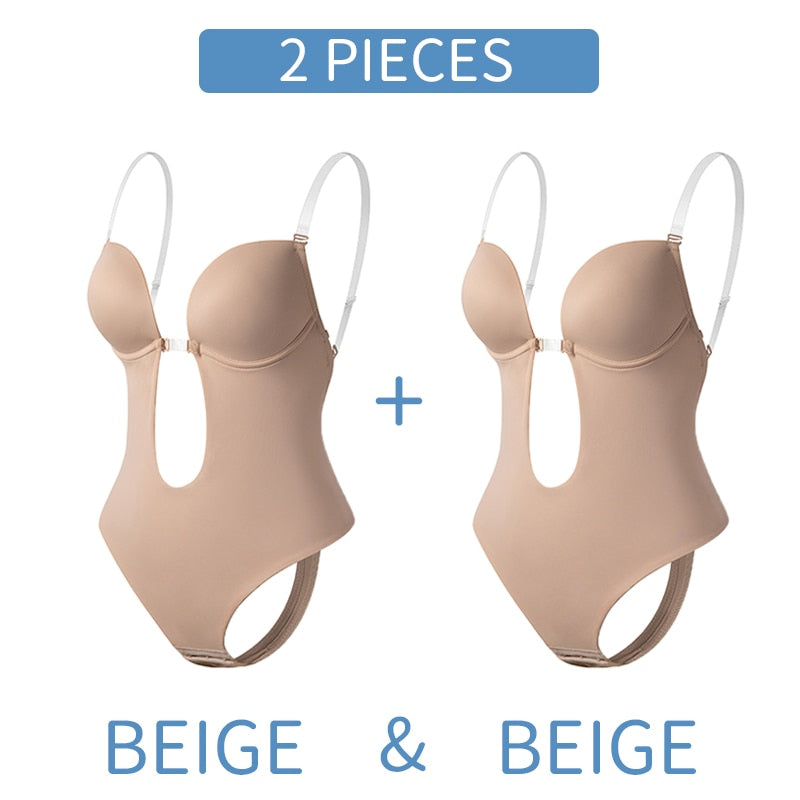 Erhaim Sculpt Deep-V Bodysuit