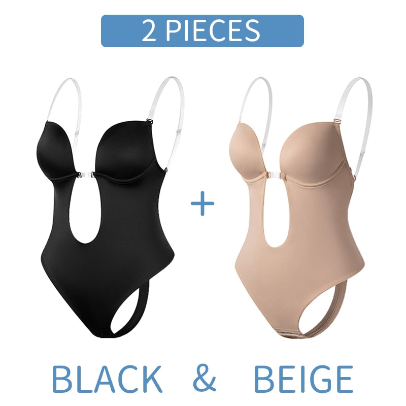 Erhaim Sculpt Deep-V Bodysuit