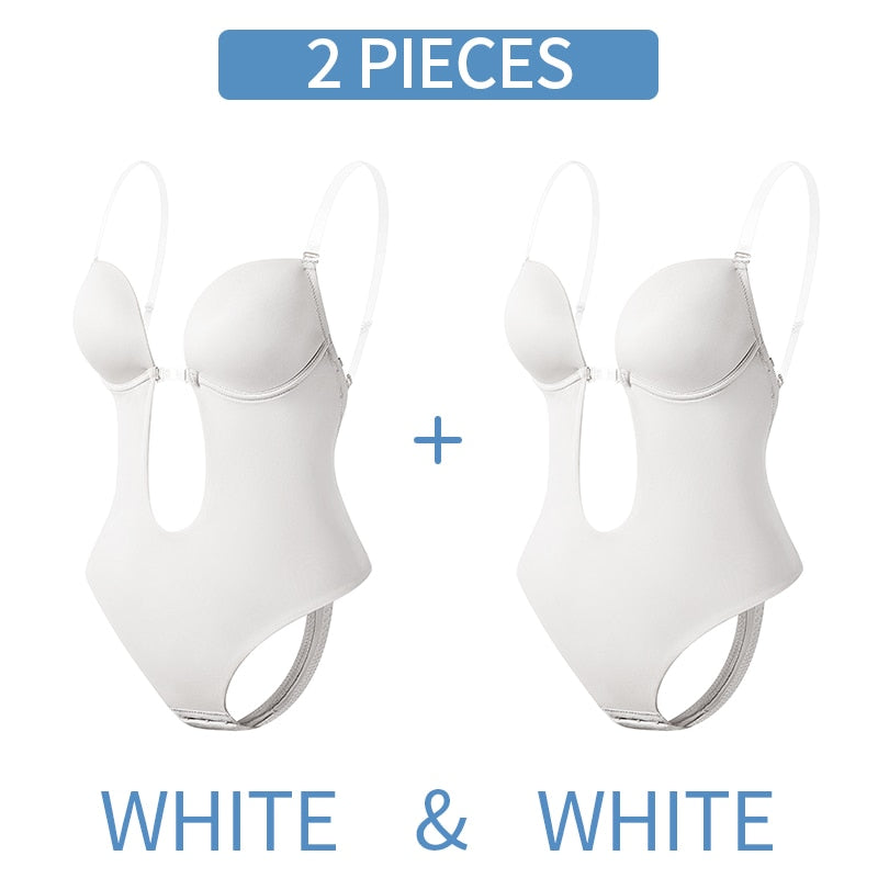 Erhaim Sculpt Deep-V Bodysuit
