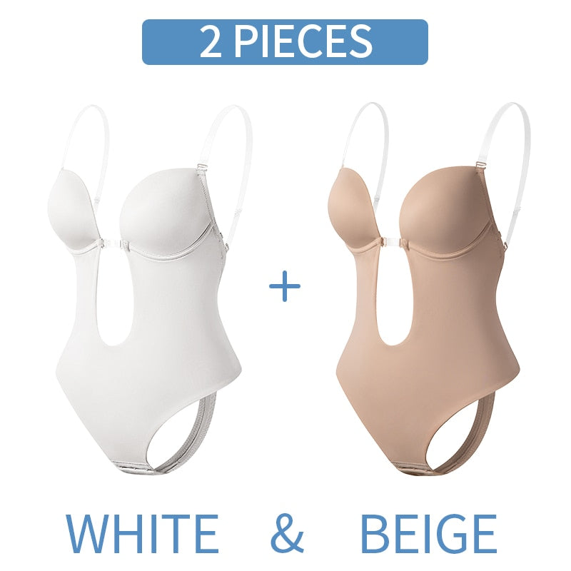 Erhaim Sculpt Deep-V Bodysuit